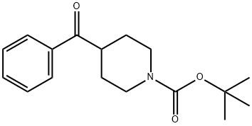 4-亚苄基-哌啶-1-羧酸叔丁酯 结构式