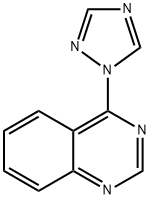 4-(1H-1,2,4-TRIAZOL-1-YL)QUINAZOLINE 结构式
