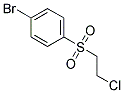 1-Bromo-4-[(2-chloroethyl)sulfonyl]benzene 结构式