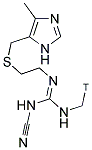 [N-METHYL-3H]CIMETIDINE 结构式