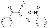 5-(2-Nitrophenyl)-2-(phenylcarbonyl)penta-2,4-dienenitrile 结构式
