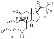 DEXAMETHASONE-4,6ALPHA,21,21-D4 结构式