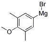 3,5-DIMETHYL-4-METHOXYPHENYLMAGNESIUM BROMIDE 结构式