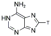 [8-3H]ADENINE 结构式