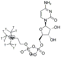 CYTIDINE DIPHOSPHOCHOLINE [METHYL 3H] 结构式