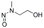 N-NITROSO-N-METHYL-2-AMINO-1-ETHANOL 结构式