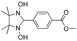 METHYL 4-(1,3-DIHYDROXY-4,4,5,5-TETRAMETHYLIMIDAZOLIDIN-2-YL)BENZOATE 结构式