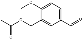 5-甲酰-2-甲氧基乙酸苄酯 结构式