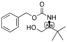 (S)-(1-HYDROXYMETHYL-2,2-DIMETHYL-PROPYL)-CARBAMIC ACID BENZYL ESTER 结构式