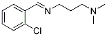 N1-[(2-CHLOROPHENYL)METHYLENE]-N3,N3-DIMETHYLPROPANE-1,3-DIAMINE 结构式