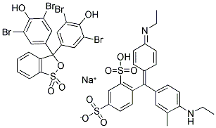 BROMOPHENOL BLUE-XYLENECYANOL 结构式