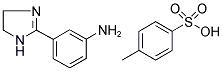 2-(3-AMINOPHENYL)-1-IMIDAZOLINE 4-TOLUENESULPHONATE 结构式