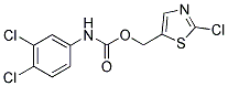 (2-CHLORO-1,3-THIAZOL-5-YL)METHYL N-(3,4-DICHLOROPHENYL)CARBAMATE 结构式