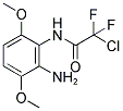 N-(2-AMINO-3,6-DIMETHOXYPHENYL)-2-CHLORO-2,2-DIFLUOROACETAMIDE 结构式