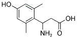 3-Amino-3-(4-hydroxy-2,6-dimethyl-phenyl)-propionic acid 结构式