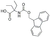 FMOC-二乙基甘氨酸 结构式