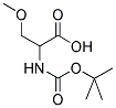 BOC-2-AMINO-3-METHOXYPROPIONIC ACID 结构式