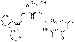 FMOC-D-ORN(DDE)-OH 结构式