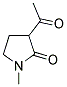 3-ACETYL-1-METHYLPYRROLIDINONE 结构式