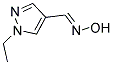 1-ETHYL-1H-PYRAZOLE-4-CARBALDEHYDE OXIME 结构式