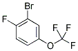 2-FLUORO-5-TRIFLUOROMETHOXY-BROMOBENZENE 结构式