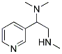 [2-(Methylamino)-1-(3-pyridyl)ethyl]dimethylamine 结构式