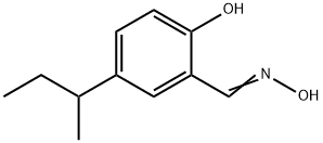 (E)-5-(仲丁基)-2-羟基苯甲醛肟 结构式