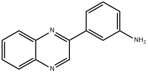 3-(2-QUINOXALINYL)ANILINE 结构式