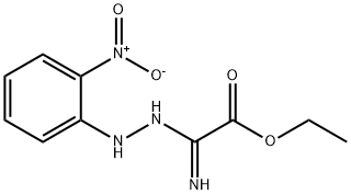 ETHYL 2-AMINO-2-[(E)-2-(2-NITROPHENYL)HYDRAZONO]ACETATE 结构式