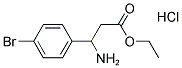 ETHYL 3-AMINO-3-(4-BROMOPHENYL)PROPANOATE HYDROCHLORIDE 结构式
