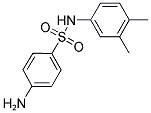 4-AMINO-N-(3,4-DIMETHYL-PHENYL)-BENZENESULFONAMIDE 结构式