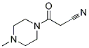 3-(4-METHYL-PIPERAZIN-1-YL)-3-OXO-PROPIONITRILE 结构式