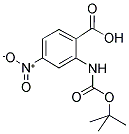 2-TERT-BUTOXYCARBONYLAMINO-4-NITROBENZOIC ACID 结构式