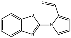 1-(1,3-苯并噻唑-2-基)-1H-吡咯-2-甲醛 结构式