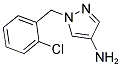 1-(2-CHLORO-BENZYL)-1H-PYRAZOL-4-YLAMINE 结构式