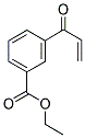 3-Acryloyl-benzoic acid ethyl ester 结构式