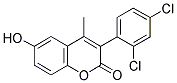 3(2',4'-Dichlorophenyl)-6-hydroxy-4-methylcoumarin 结构式