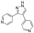 4-[4-(PYRIDIN-4-YL)-1H-PYRAZOL-3-YL]PYRIDINE 结构式