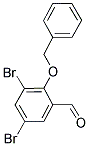 2-(BENZYLOXY)-3,5-DIBROMOBENZALDEHYDE 结构式