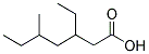 3-Ethyl-5-methylheptanoic acid 结构式