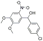 (4-CHLORO-PHENYL)-(4,5-DIMETHOXY-2-NITRO-PHENYL)-METHANOL 结构式