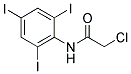 2-氯-N-(2,4,6-三碘苯基)乙酰胺 结构式