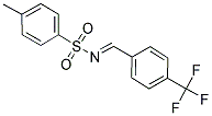 4-METHYL-N-(4-TRIFLUOROMETHYL-BENZYLIDENE)-BENZENESULFONAMIDE 结构式