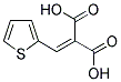 2-(2-THIENYLMETHYLENE)MALONIC ACID 结构式