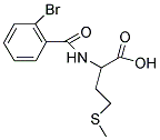 2-[(2-BROMOBENZOYL)AMINO]-4-(METHYLTHIO)BUTANOIC ACID 结构式