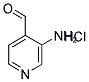 3-氨基-4-吡啶醛盐酸盐 结构式