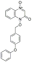 1-[(4-PHENOXYBENZYL)OXY]QUINOXALIN-2(1H)-ONE 4-OXIDE 结构式