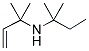 N-TERT-AMYL-1,1-DIMETHYLALLYLAMINE 结构式