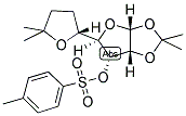 1,2:5,6-DI-O-ISOPROPYLIDENE-3-O-P-TOLUENESULFONYL-A-D-ALLOFURANOSE 结构式