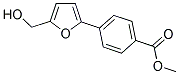 4-(5-Hydroxymethyl-furan-2-yl)-benzoic acid methyl ester 结构式